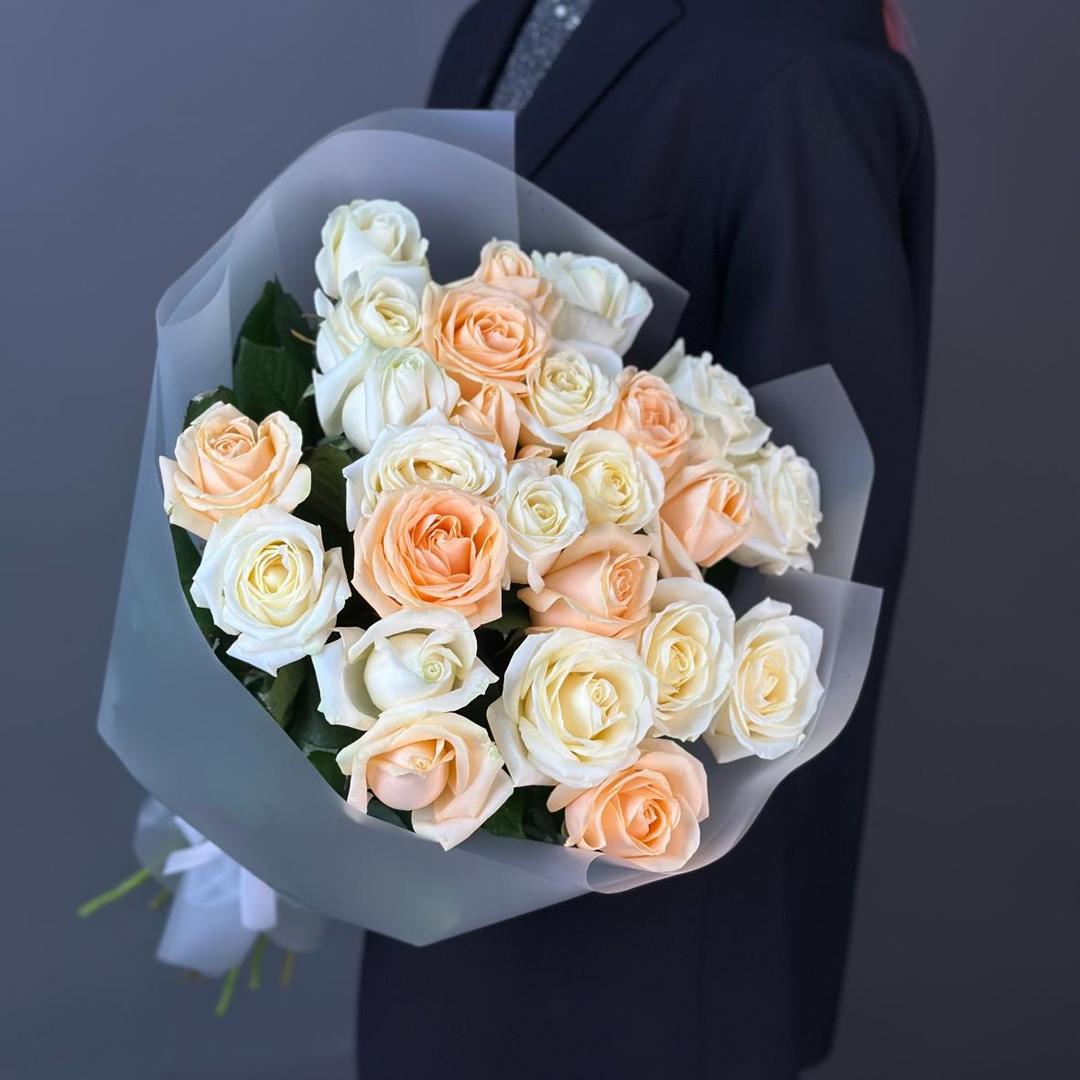 Российская роза микс 60см