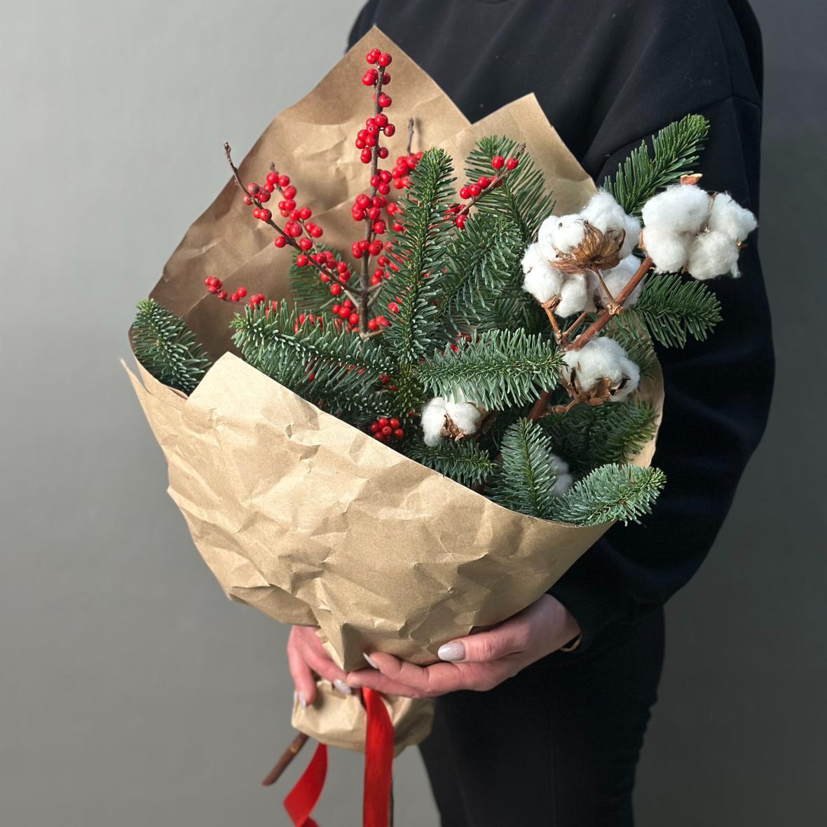 Букет новогодний