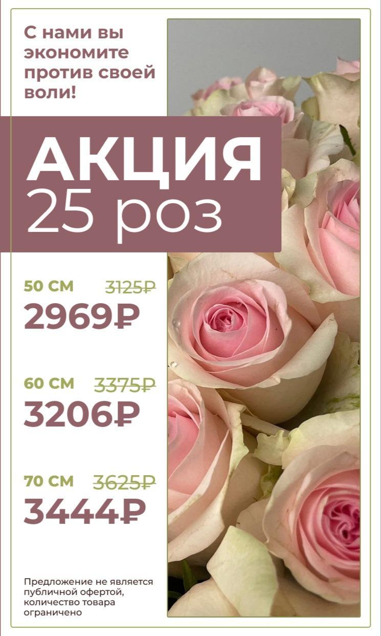 25 роз